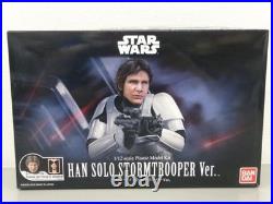 Bandai Star Wars 1/12 scale Han Solo Stormtrooper Ver. Plastic Model kit Japan
