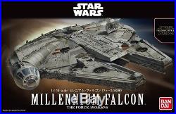 Bandai Star Wars 1/144 Millennium Falcon (Force Awakens) Plastic Model Japan