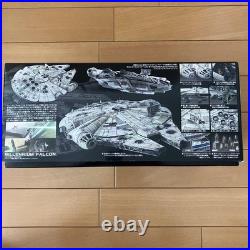 Bandai Star Wars 1/144 Millennium Falcon Model Kit The Force Awakens Plastic JPN