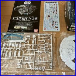 Bandai Star Wars 1/144 Millennium Falcon Model Kit The Force Awakens Plastic JPN