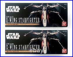 Bandai Star Wars 1/48 X-Wing Fighter StarFighter T-65 Moving Edition LED Lights