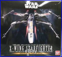 Bandai Star Wars 1/48 X Wing Starfighter Moving Edition From Japan