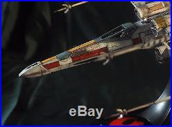 Bandai Star Wars 1/48 X-wing Fighter Moving Edition (Model kit) painted