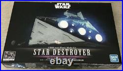 Bandai Star Wars 1/5000 Star Destroyer with LED Unit First Prod. Ltd Model Kit