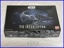 Bandai Star Wars 1/72 scale Tie Interceptor Plastic Model Kit Japan New