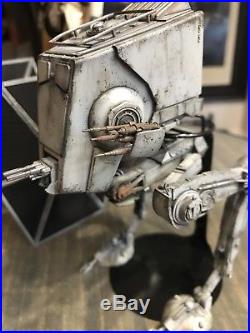 Bandai Star Wars AT-ST & Tie Fighter Built & Painted- Empire Sideshow Hot Toys