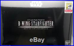 Bandai Star Wars B-Wing Starfighter 1/72 Plastic Model Kit SDCC Exclusive 2018