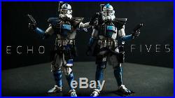 Bandai Star Wars Clone Arc Trooper Echo Custom Painted 1/12 Scale Figure Model