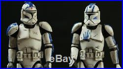 Bandai Star Wars Clone Troopers Echo and Fives 1/12 Custom Painted Figures Model