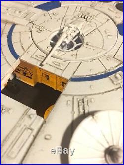 Bandai Star Wars Millennium Falcon Lando Calrissian Ver. Model BUILT + LIGHTS