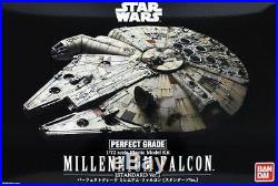 Bandai Star Wars Millennium Falcon PG Standard Edition plastic model kit 1/72
