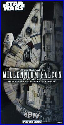 Bandai Star Wars Perfect Grade Millennium Falcon Standard 1/72 Scale Kit 257271