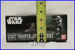 Bandai Star Wars Plastic Model 1/12 Scout Trooper & Speeder Bike DD4