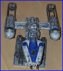 Bandai Star Wars Rebel Y-Wing 1/72 Scale Model Custom Painted & Weathered