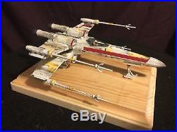 Bandai Star Wars Red Squadron X-Wing Model 1/72 BUILT & PAINTED