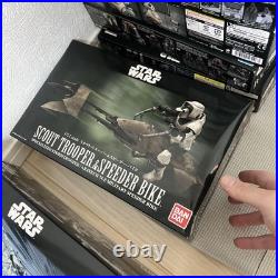 Bandai Star Wars Scale Plastic Model Kit Collection 31 Pieces Unopened