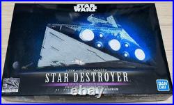 Bandai Star Wars Star Destroyer 1/5000 Model Kit Unopened Inner Bags Boxed Japan