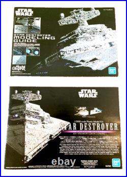 Bandai Star Wars Star Destroyer 1/5000 Model Kit Unopened Inner Bags Boxed Japan