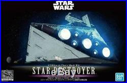 Bandai Star Wars Star Destroyer LED Lighting Ver. 1/5000 Scale Model Kit USA