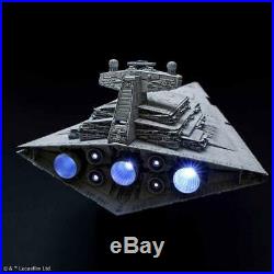 Bandai Star Wars Star Destroyer Lighting Model LED 1/5000 Scale Kit in stock