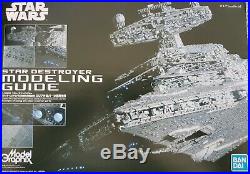 Bandai Star Wars Star Destroyer Limited Edition 1/5000 Scale Model Kit Very Rare