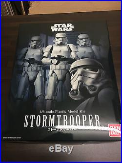 Bandai Star Wars Stormtrooper 1/6 Scale Model Kit NEW
