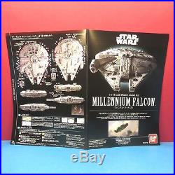 Bandai Star Wars The Last Jedi 1/144 Millennium Falcon model kit #0219770