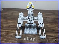Bandai Y-Wing Starfighter Star Wars 1/72 Plastic Model Kit Expertly Built