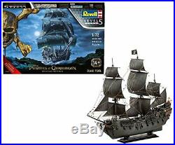Black Pearl Pirates of the Caribbean 172 Scale Lv 5 Limited Ed Revell Model Kit