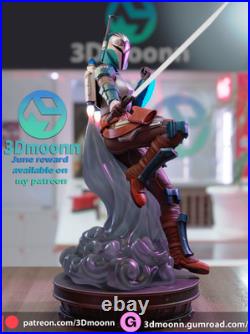 Bo Katan Kryze Fan Art Kit 18 Scale (9 inch) 3Dmoonn