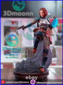 Bo Katan Kryze Fan Art Kit 18 Scale (9 inch) 3Dmoonn