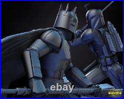 Bo Katan and Moff Gideon Diorama/3D Printed/Unpainted/Unassembled/Star Wars Bo Katan and Moff Gideon Diorama/3D Printed/Unpainted/Unassembled/Star Wars