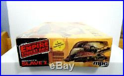 Boba Fett's Slave 1 Empire Strikes Back MPC Model Kit 1-1919 Mint Sealed 1982