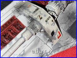 Built & Painted AMT Super Detailed Snow Speeder Star Wars Custom! One Of A Kind
