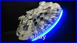 Built & Painted Bandai 1/144 Millennium Falcon Star Wars with LEDs