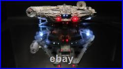Built & Painted Bandai 1/144 Millennium Falcon Star Wars with LEDs