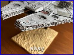 Built & Painted Bandai 1/144 Star Wars MILLENNIUM FALCON The Force Awakens