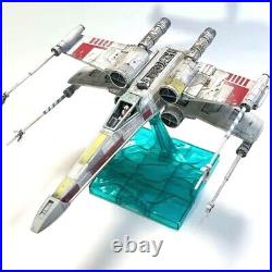 Built & Painted Bandai 1/72 X Wing StarFighter RED5 Star Wars Rise Of Skywalker