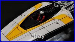 Built & Painted Bandai 1/72 Y-Wing Starfighter with LEDs Star Wars