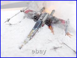 Built & Painted Bandai Diorama Vehicle model X-Wing Star Fighter Star Wars 2