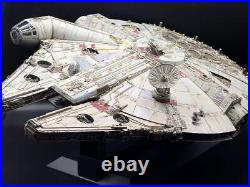 Built & Painted Bandai PG 1/72 Star Wars MILLENNIUM FALCON with LED Star Wars