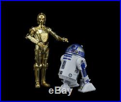 C-3PO & R2-D2 Bandai 1/12 Scale Model Kit STAR WARS Droids UK SELLER