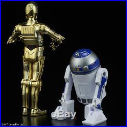 C-3PO & R2-D2 Modellbausatz 1/12 von Bandai, Star Wars Episode VIII, Model Kit