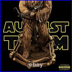 Chewbacca resin scale model kit unpainted 3d print