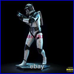 Cody Star Wars 3D Printing Figure Unpainted Model GK Blank Kit Sculpture Stock