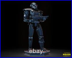 Dark Trooper Sculpture/3D Printed/Unpainted/Unassembled/Star Wars