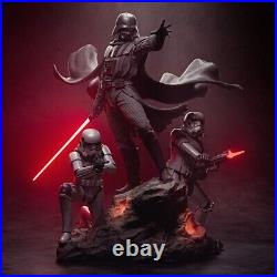 Darth Diorama 3D Printed 12K Figure Statue Resin Model Kit Unassembled
