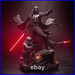 Darth Diorama 3D Printed 12K Figure Statue Resin Model Kit Unassembled