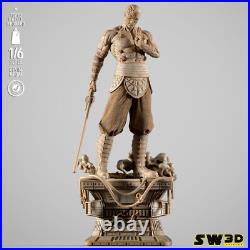 Darth Sion 3D Printed Figure, Star Wars KOTOR Sith Lord Statue, Unpainted