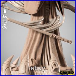 Darth Traya 3D Printed Figure, Unpainted KOTOR Sith Lord Model Kit, Star Wars